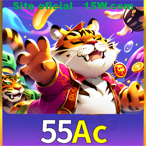 Imagem promocional da 55Ac mostrando a plataforma e suas vantagens